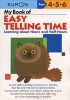 My Book of Easy Telling Time - Learning about Hours and Half-Hours (Paperback) - Kumon Publishing Photo