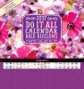 2017 Bold Blossoms Do It All Wall Calendar (Calendar) - Orange Circle Studio Photo