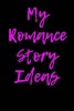 My Romance Story Ideas - Blank Lined Journal - 6x9 - 108 Pages - Writer's Gift (Paperback) - Passion Imagination Journals Photo