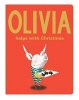 Olivia Helps with Christmas (Board book) - Ian Falconer Photo