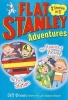 Flat Stanley Adventures - The Haunted House and the Fire Station (Paperback) - Lori Haskins Houran Photo