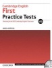 Cambridge English First Practice Tests: Tests With Key and Audio CD Pack - Four Tests for the 2015 Cambridge English: First Exam (Paperback) -  Photo