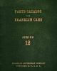 Parts Catalog for Franklin Cars Series 12 (Paperback) - Franklin Automobile Company Photo