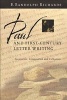 Paul and First Century Letter Writing - Secretaries, Composition and Collection (Paperback) - E Randolph Richards Photo