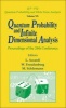 Quantum Probability and Infinite Dimensional Analysis - Proceedings of the 26th Conference (Hardcover) - Luigi Accardi Photo