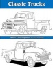 Classic Trucks - Adult Coloring Book (Paperback) - Jordan Biggio Photo