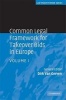 Common Legal Framework for Takeover Bids in Europe (Hardcover, New) - Dirk Van Gerven Photo