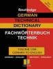 German Technical Dictionary, Volume 1 (Hardcover, 2nd Revised edition) - Robert Dimand Photo