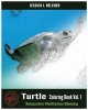 Turtle Coloring Books Vol.1 for Relaxation Meditation Blessing - Sketches Coloring Book (Paperback) - Jessica Belcher Photo