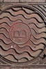 Pig Iron Hatch Manhole Cover - Blank 150 Page Lined Journal for Your Thoughts, Ideas, and Inspiration (Paperback) - Unique Journal Photo