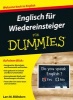 Englisch fur Wiedereinsteiger Fur Dummies (German, Paperback) - Lars M Blohdorn Photo