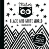 Milo's Black and White World (Board book) - Rowena Blyth Photo