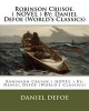 Robinson Crusoe.( Novel ) by -  (World's Classics) (Paperback) - Daniel Defoe Photo