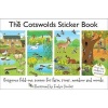 The Cotswolds Sticker Book - The Wildlife of Meadow, Farm, River and Woods in Gorgeous Fold-Out Scenes (Paperback) - Evelyn Sinclair Photo