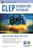 CLEP(R) Introductory Psychology Book + Online (Paperback, 2nd) - Don J Sharpsteen Photo