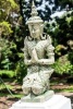 A Kneeling Statue at Bhubing Palace in Thailand - 150 Page Lined Notebook/Diary (Paperback) - Cs Creations Photo