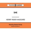 She (Abridged, CD, Abridged edition) - Henry Rider Haggard Photo