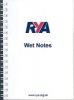 RYA Wet Notes (Spiral bound) -  Photo