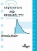 Formula Finder - Statistics and Probability (Paperback) - Philip Anton Photo