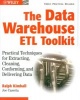 The Data Warehouse ETL Toolkit - Practical Techniques for Extracting, Cleaning, Conforming, and Delivering Data (Paperback) - Ralph Kimball Photo