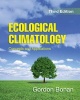 Ecological Climatology - Concepts and Applications (Hardcover, 3rd Revised edition) - Gordon B Bonan Photo