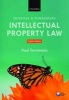 Holyoak and Torremans Intellectual Property Law (Paperback, 8th Revised edition) - Paul Torremans Photo