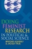 Doing Feminist Research in Political and Social Science (Paperback) - Brooke Ackerly Photo