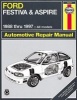 Ford Festiva and Aspire (88-97) Automotive Repair Manual (Paperback) - Jeff Kibler Photo