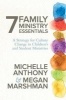 7 Family Ministry Essentials - A Strategy for Culture Change in Children's and Student Ministries (Paperback) - Michelle Anthony Photo