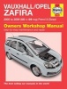 Vauxhall / Opel Zafira Service and Repair Manual (Paperback) -  Photo