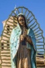 Virgin Mary Statue at the Shrine of Guadalupe Santa Fe New Mexico USA Journal - 150 Page Lined Notebook/Diary (Paperback) - Cs Creations Photo