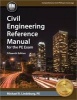 Civil Engineering Reference Manual for the PE Exam (Hardcover, 15th) - Michael R Lindeburg Photo