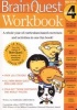 Brain Quest Grade 4 Workbook (Paperback) - Barbara Gregorich Photo