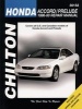 Honda Accord/Prelude 1996-00 (Paperback, New edition) - Chilton Photo