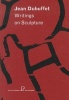 Jean Dubuffet - Writings (Hardcover) -  Photo