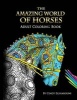 The Amazing World of Horses - Adult Coloring Book (Paperback) - Cindy El Sharouni Photo