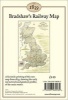 Bradshaw's Railway Map 1839 - Wall Map (Sheet map, flat) - George Bradshaw Photo