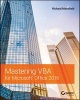 Mastering VBA for Microsoft Office 2016 (Paperback) - Richard Mansfield Photo