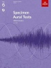 Specimen Aural Tests, Grade 6, with CD - From 2011 (Paperback, New edition) -  Photo