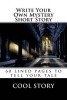 Write Your Own Mystery Short Story - 60 Lined Pages to Tell Your Tale (Paperback) - Cool Story Photo