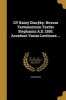 Gy Kain Diacyky. Novum Testamentum Textus Stephanici A.D. 1550. Accedunt Variae Lectiones ... (Paperback) -  Photo