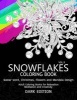 Snowflakes Coloring Book Dark Edition Vol.3 - Swear Word, Christmas, Flowers and Mandala Design (Paperback) - Snowflakes Team Photo