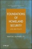 Foundations of Homeland Security - Law and Policy (Hardcover) - Martin J Alperen Photo