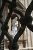 Statue of Saint Teresa of Avila Viewed Through a Wrought Iron Fence Journal - 150 Page Lined Notebook/Diary (Paperback) - Cs Creations Photo