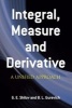 Integral Measure and Derivative - A Unified Approach (Paperback, New edition) - Georgi E Shilov Photo