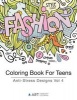 Coloring Book for Teens - Anti-Stress Designs Vol 4 (Paperback) - Art Therapy Coloring Photo