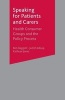 Speaking for Patients and Carers - Health Consumer Groups and the Policy Process (Paperback) - Rob Baggott Photo