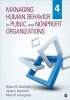 Managing Human Behavior in Public and Nonprofit Organizations (Paperback, 4th Revised edition) - Robert B Denhardt Photo