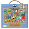 Green Start Giant Floor Puzzles: ABC Animals (35 Piece Floor Puzzles Made of 98% Recycled Materials) (Book) - Ikids Ikids Photo