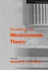 Readings In Microeconomic Theory (Paperback, New edition) - Manfredi La Manna Photo